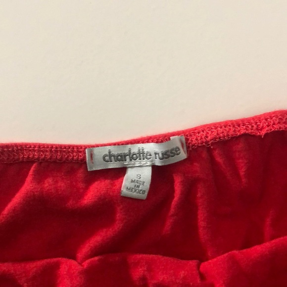 2 for $20!! Red tube top - Picture 2 of 2